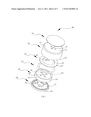 Electret Capacitor Microphone with One-Piece Vocal Cavity Component diagram and image