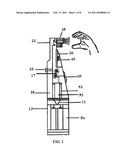 Fingernail Brush and Liquid Soap Dispenser diagram and image