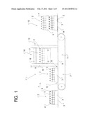 CONTAINER FILLING PLANT HAVING A DEVICE FOR STACKING PRODUCT GROUPS OR SETS, AND A DEVICE FOR STACKING PRODUCT GROUPS OR SETS IN A CONTAINER FILLING PLANT, AND A DEVICE FOR STACKING PRODUCT GROUPS OR SETS diagram and image