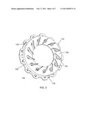 VARIABLE NOZZLE FOR A TURBOCHARGER, HAVING NOZZLE RING LOCATED BY RADIAL MEMBERS diagram and image