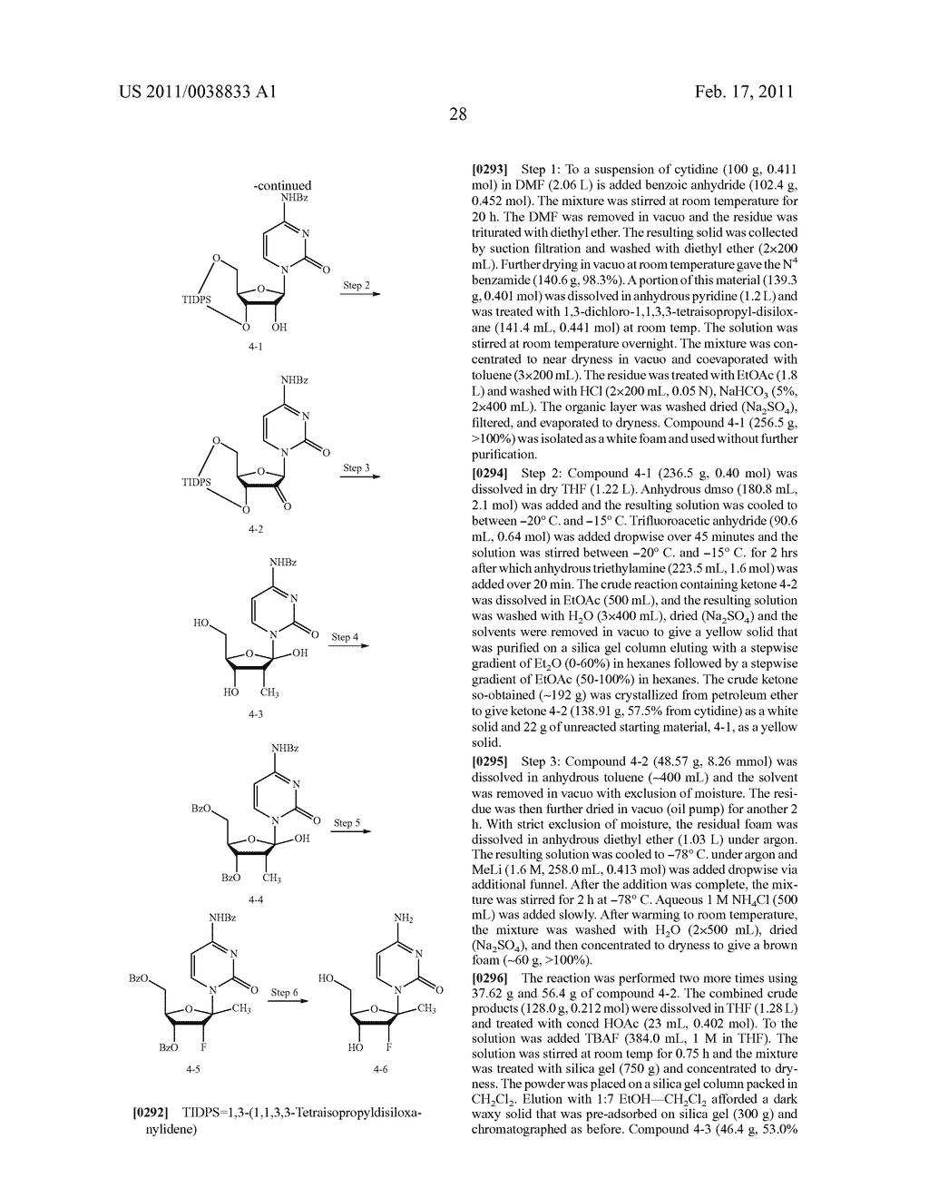 MODIFIED FLUORINATED NUCLEOSIDE ANALOGUES - diagram, schematic, and image 29