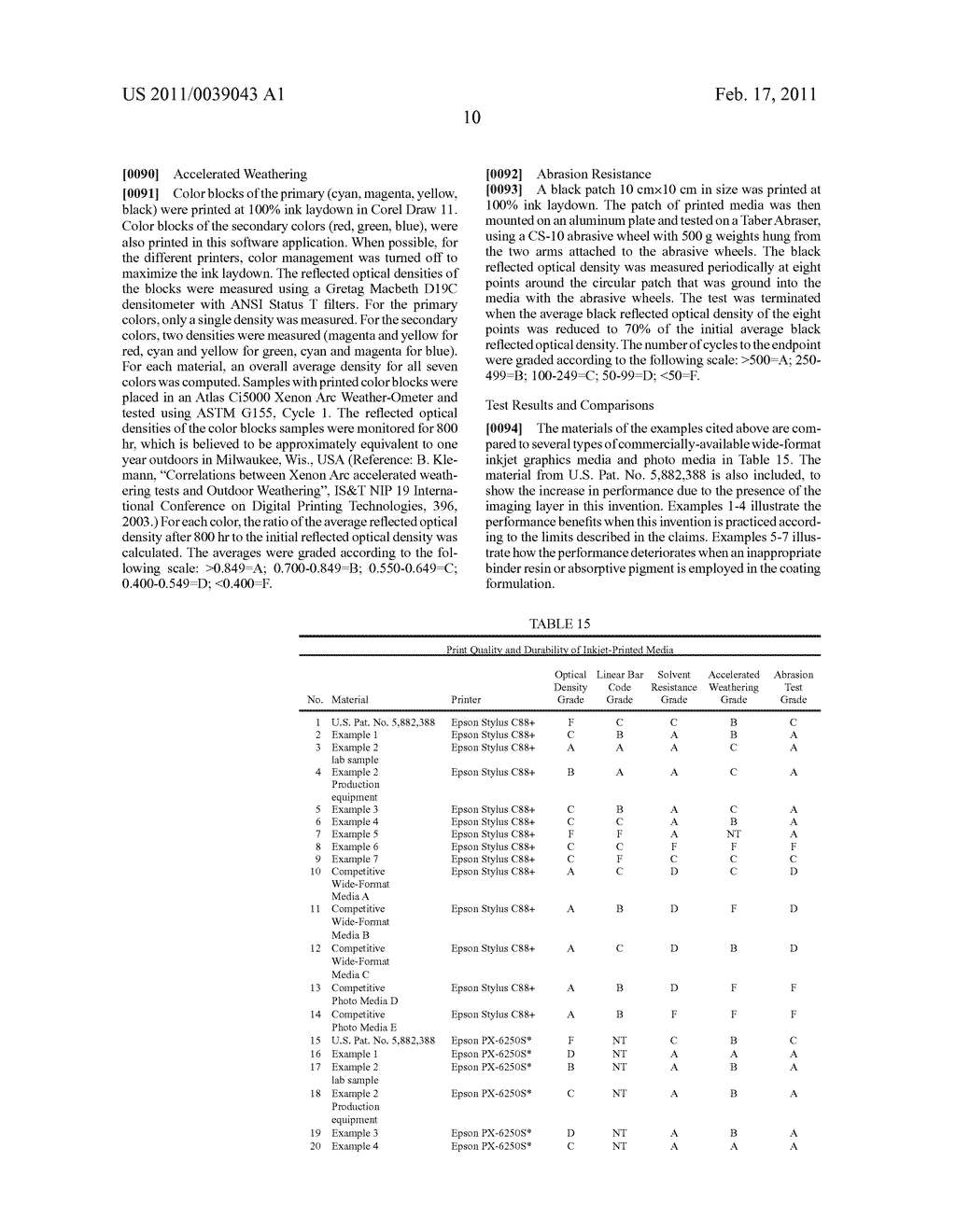 Durable Multilayer Inkjet Recording Media Topcoat - diagram, schematic, and image 12