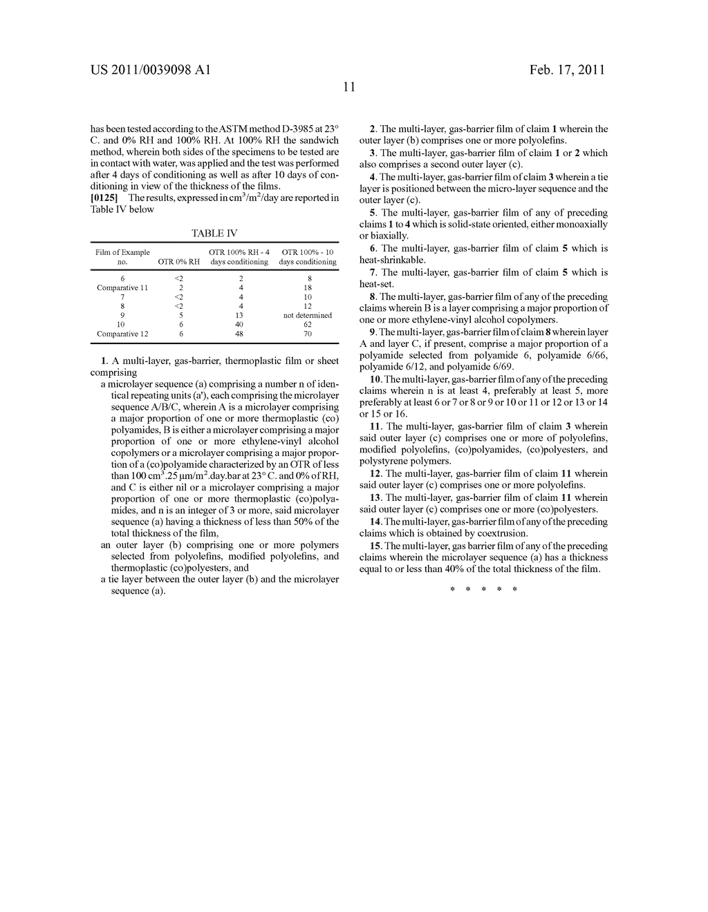 GAS-BARRIER FILMS AND SHEETS - diagram, schematic, and image 14