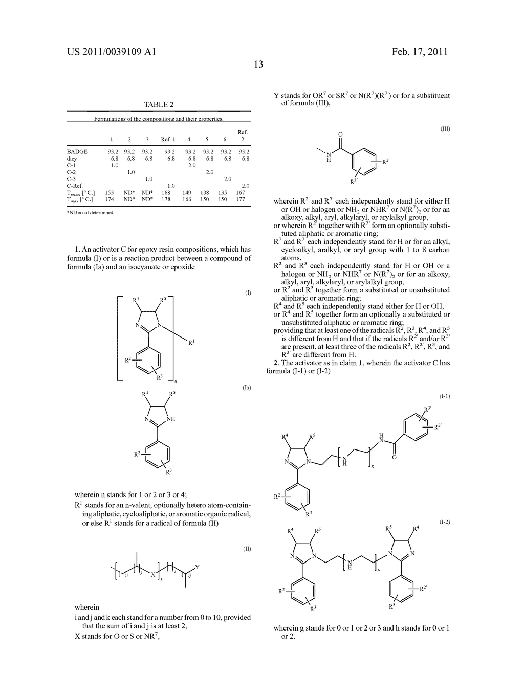 ACTIVATOR FOR EPOXY RESIN COMPOSITIONS - diagram, schematic, and image 14