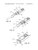 ELECTRICAL CABLE CONNECTOR LATCH MECHANISM diagram and image