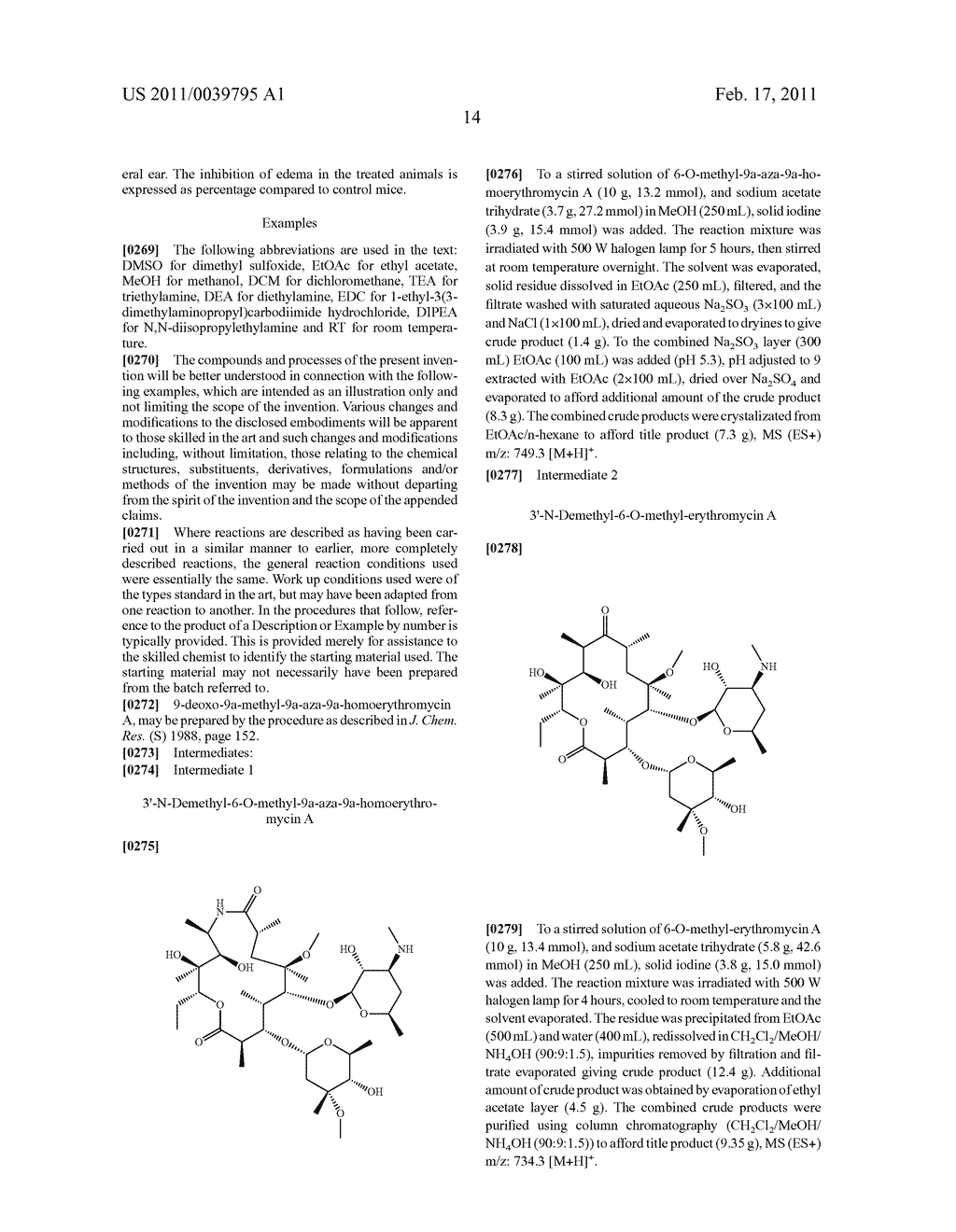 2'-O,3'-N-BRIDGED MACROLIDES - diagram, schematic, and image 16