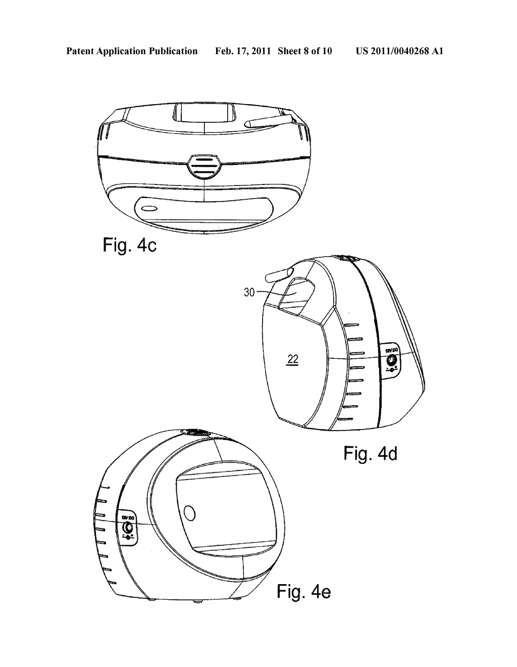 Device suitable for carrying on the body of a user to generate vacuum for medical applications - diagram, schematic, and image 09