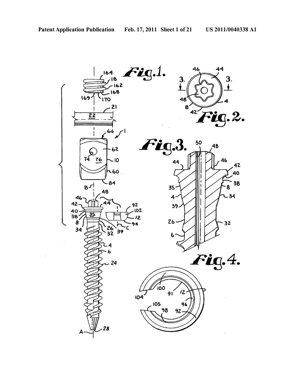 Polyaxial bone anchor having an open retainer with conical, cylindrical or curvate capture - diagram, schematic, and image 02