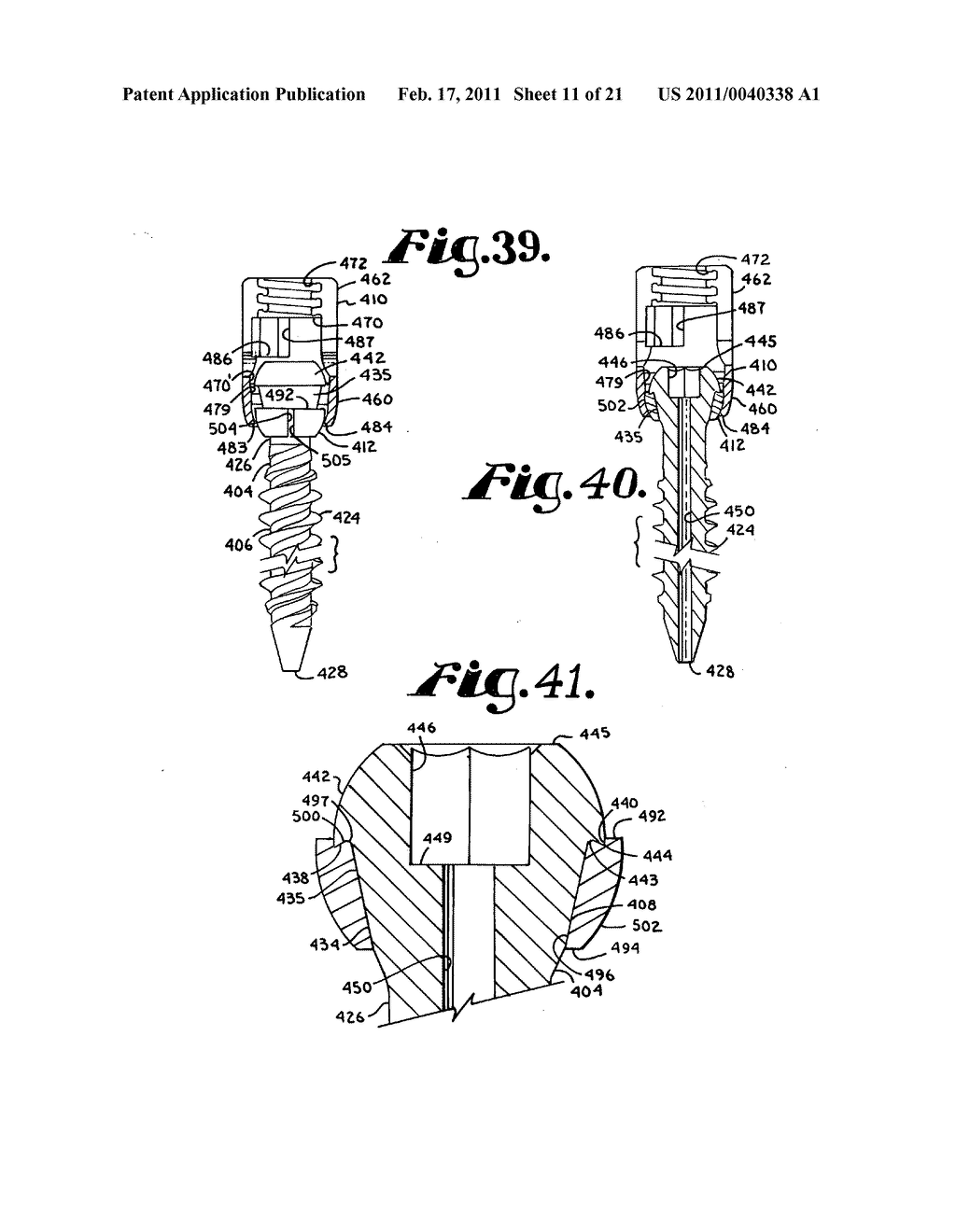 Polyaxial bone anchor having an open retainer with conical, cylindrical or curvate capture - diagram, schematic, and image 12