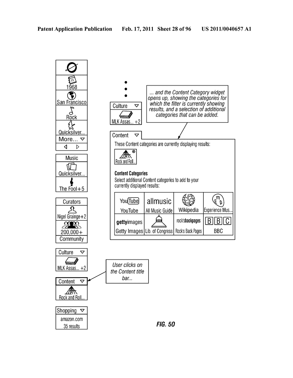 Temporal and Geographic Presentation and Navigation of Linked Cultural, Artistic, and Historic Content - diagram, schematic, and image 29