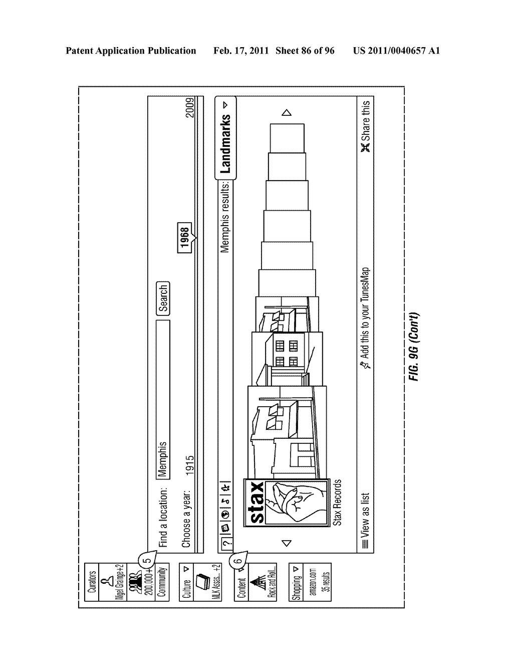 Temporal and Geographic Presentation and Navigation of Linked Cultural, Artistic, and Historic Content - diagram, schematic, and image 87