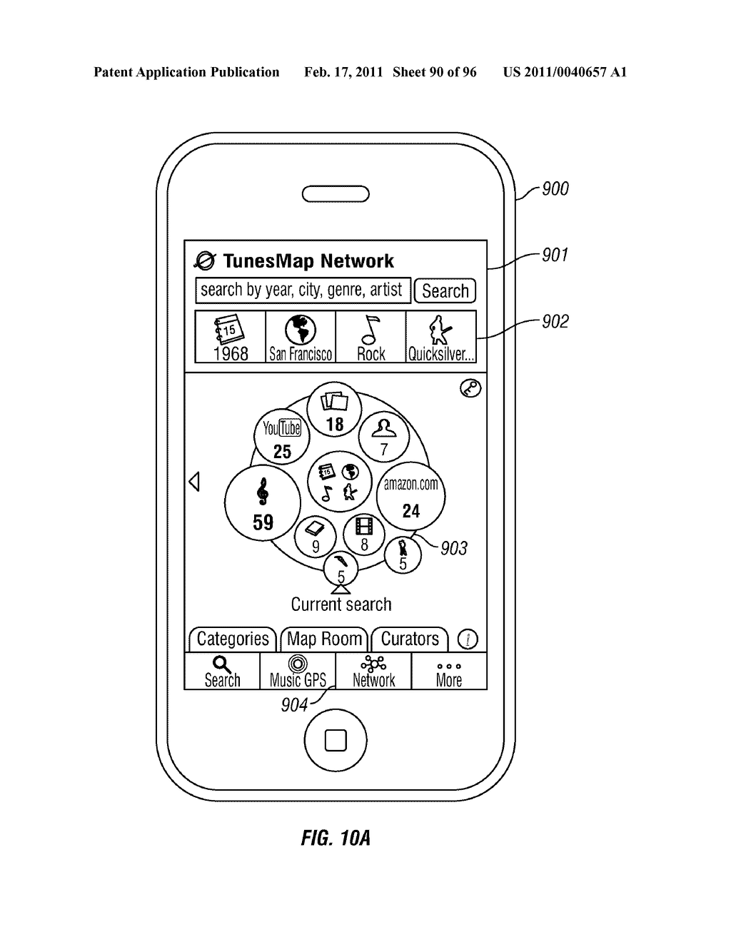 Temporal and Geographic Presentation and Navigation of Linked Cultural, Artistic, and Historic Content - diagram, schematic, and image 91