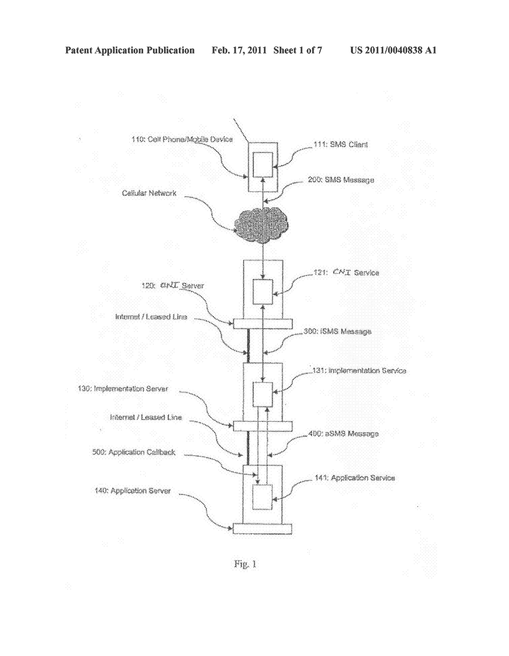 INTERACTIVE SHORT MESSAGING SERVICE - diagram, schematic, and image 02