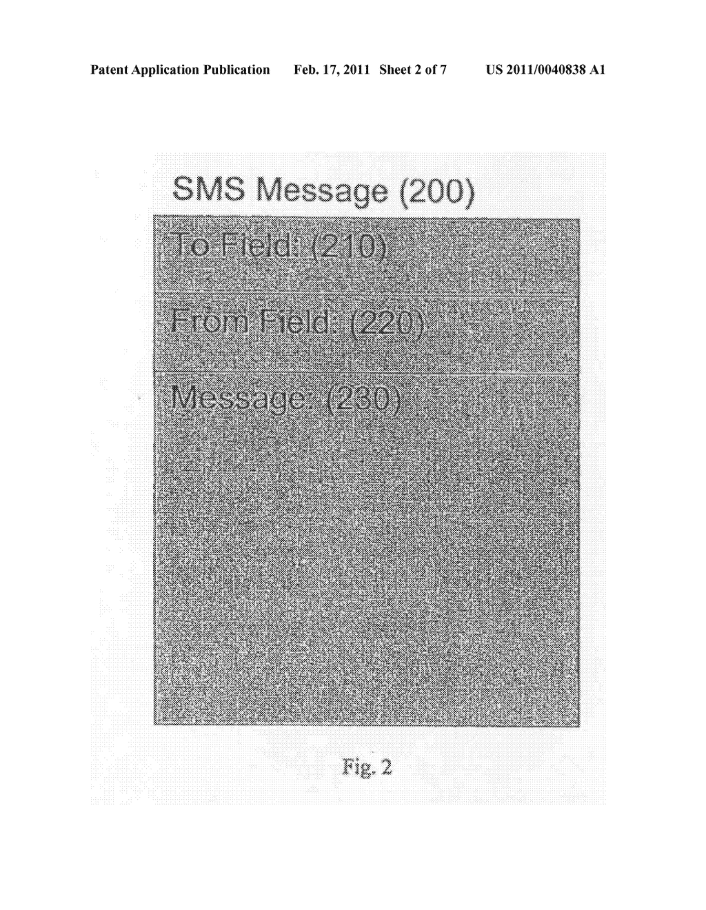 INTERACTIVE SHORT MESSAGING SERVICE - diagram, schematic, and image 03