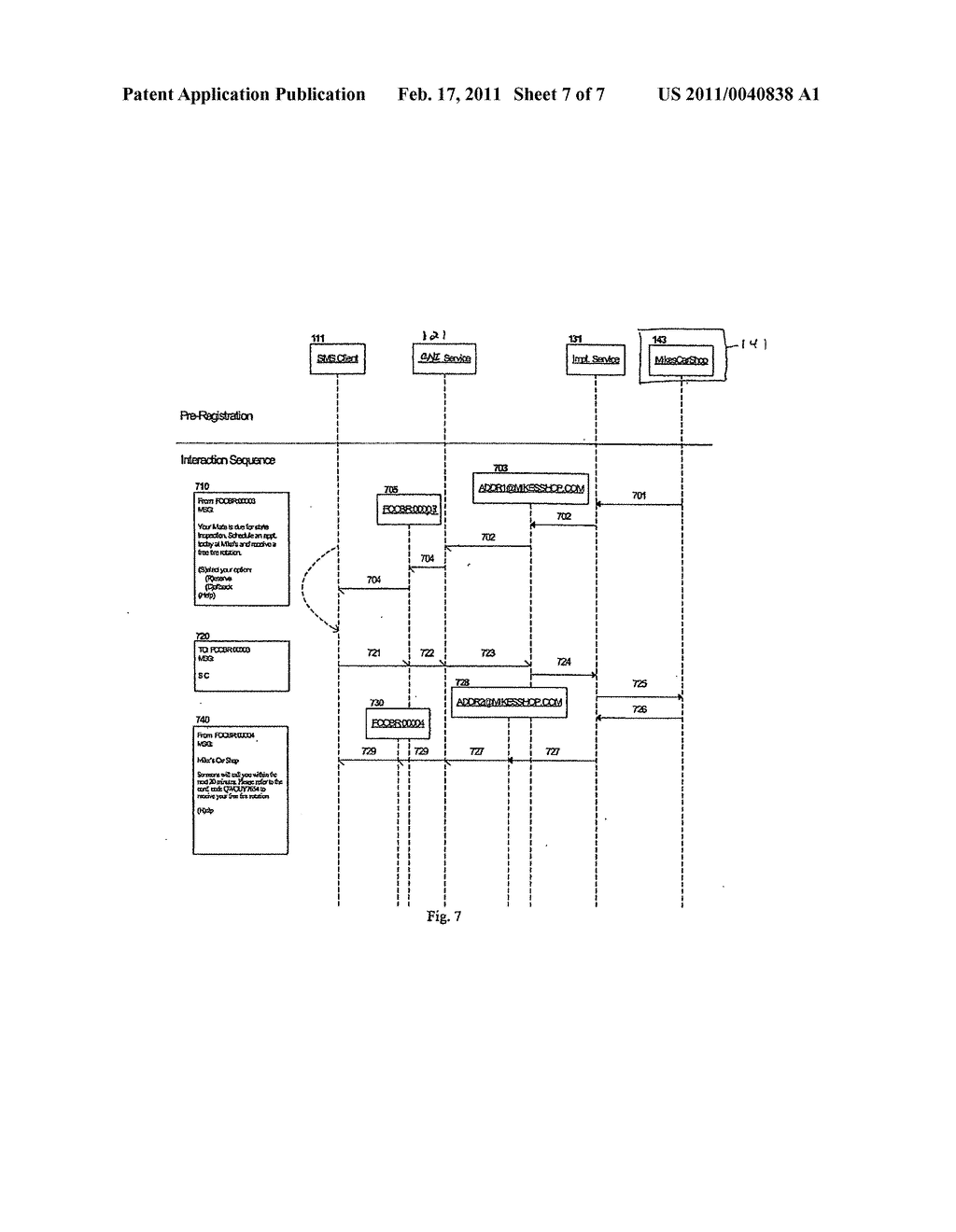 INTERACTIVE SHORT MESSAGING SERVICE - diagram, schematic, and image 08