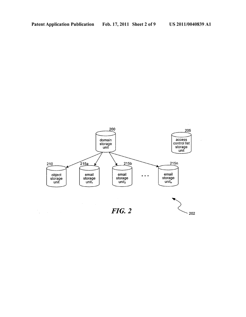SYSTEM AND METHOD FOR TRANSACTIONAL STORAGE OF EMAIL DATA - diagram, schematic, and image 03