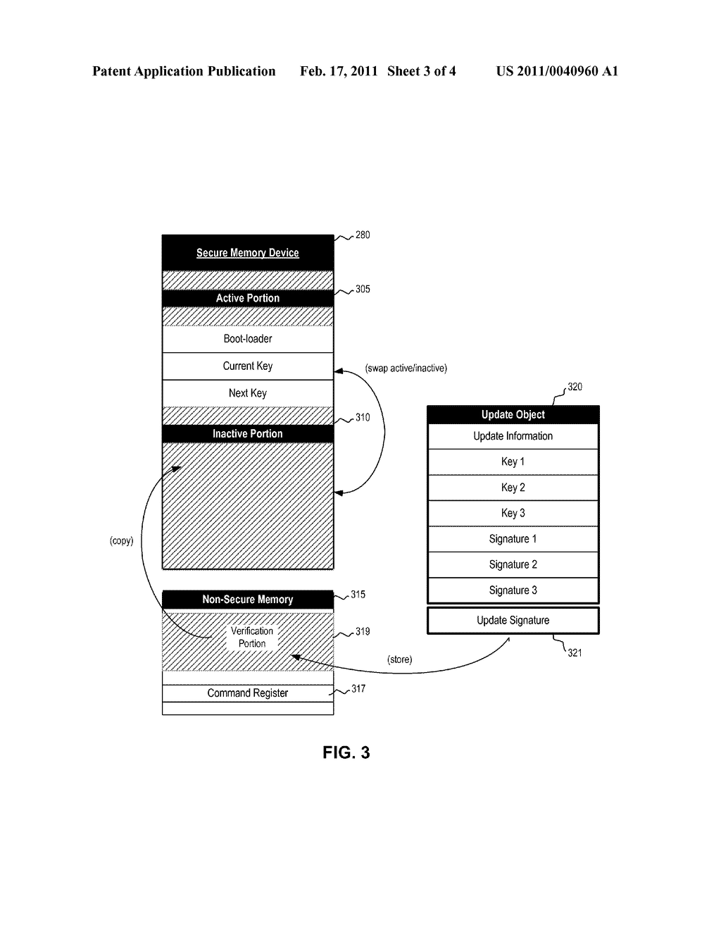 Method and System for Securely Updating Field Upgradeable Units - diagram, schematic, and image 04