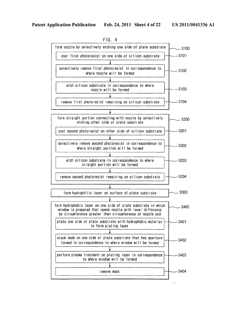 Method of manufacturing nozzle plate and inkjet head - diagram, schematic, and image 05