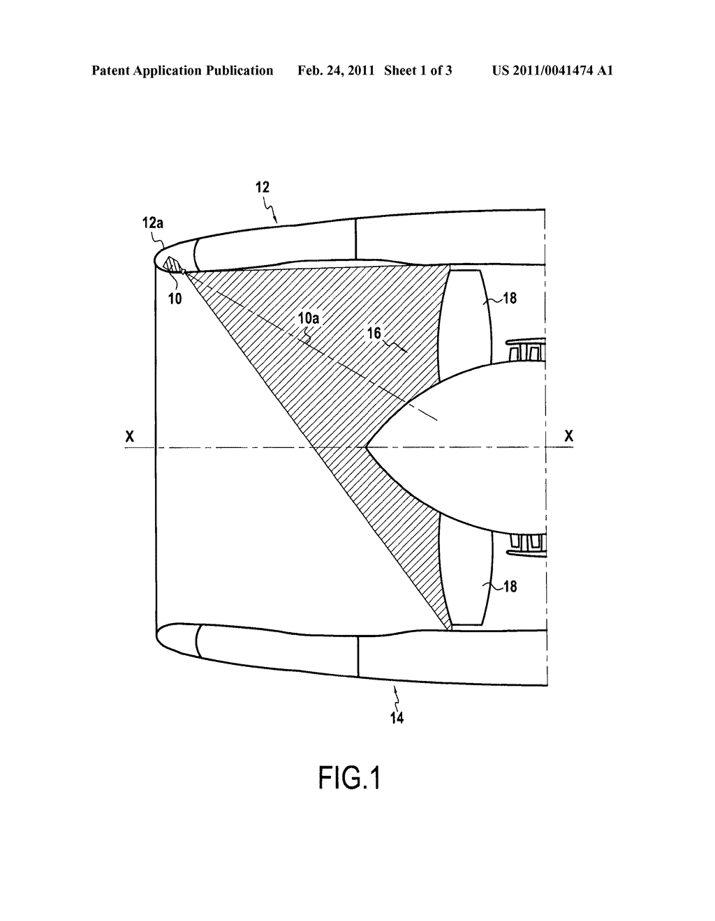 METHOD AND SYSTEM FOR DETECTING THE INGESTION OF AN OBJECT BY AN AIRCRAFT TURBINE ENGINE DURING A MISSION - diagram, schematic, and image 02