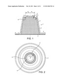 CAPSULE FOR THE PREPARATION OF A COFFEE EXTRACT HAVING A STRUCTURE FACILITATING PERFORATION FOR INJECTION OF WATER diagram and image