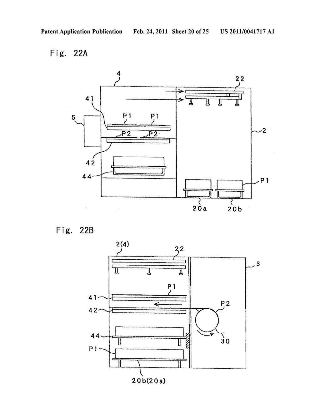 PLATE SUPPLY AND DISCHARGE DEVICE AND PRINTING PLATE FORMING DEVICE USING SAME - diagram, schematic, and image 21