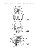 EXHAUST GAS RECIRCULATION DEVICE FOR AN INTERNAL COMBUSTION ENGINE diagram and image