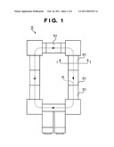 GAS SUPPLY DEVICE AND VACUUM PROCESSING APPARATUS diagram and image