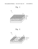 ELECTRONIC DEVICE UTILIZING GRAPHENE ELECTRODES AND OGRANIC/INORGANIC HYBRID COMPOSITES AND METHOD OF MANUFACTURING THE ELECTRONIC DEVICE diagram and image