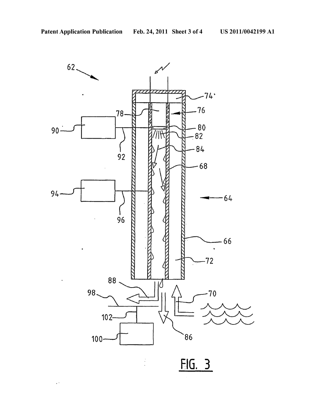 Method and device for purifying a liquid - diagram, schematic, and image 04