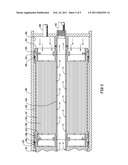 END CAP ASSEMBLY ADAPTED FOR INTERCONNECTING FILTRATION ELEMENTS diagram and image