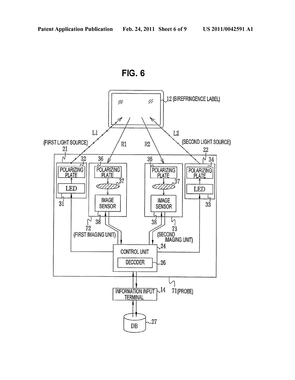 METHOD AND DEVICE FOR READING REPRODUCED IMAGE - diagram, schematic, and image 07
