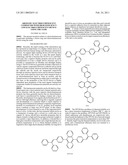 AROMATIC ELECTROLUMINESCENT COMPOUNDS WITH HIGH EFFICIENCY AND ELECTROLUMINESCENT DEVICE USING THE SAME diagram and image