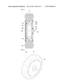 POWER GENERATOR USING LOAD APPLIED TO TIRE diagram and image