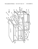 PORTABLE CONTAINER AND WORKSTATION diagram and image