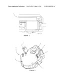 DASHBOARD INDICATOR MODULE FORMED BY A MOTOR AND ELECTRICAL CONNECTION MEANS diagram and image