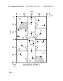 Reverse RFID location system diagram and image