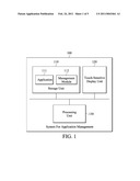 SYSTEMS AND METHODS FOR APPLICATION MANAGEMENT diagram and image