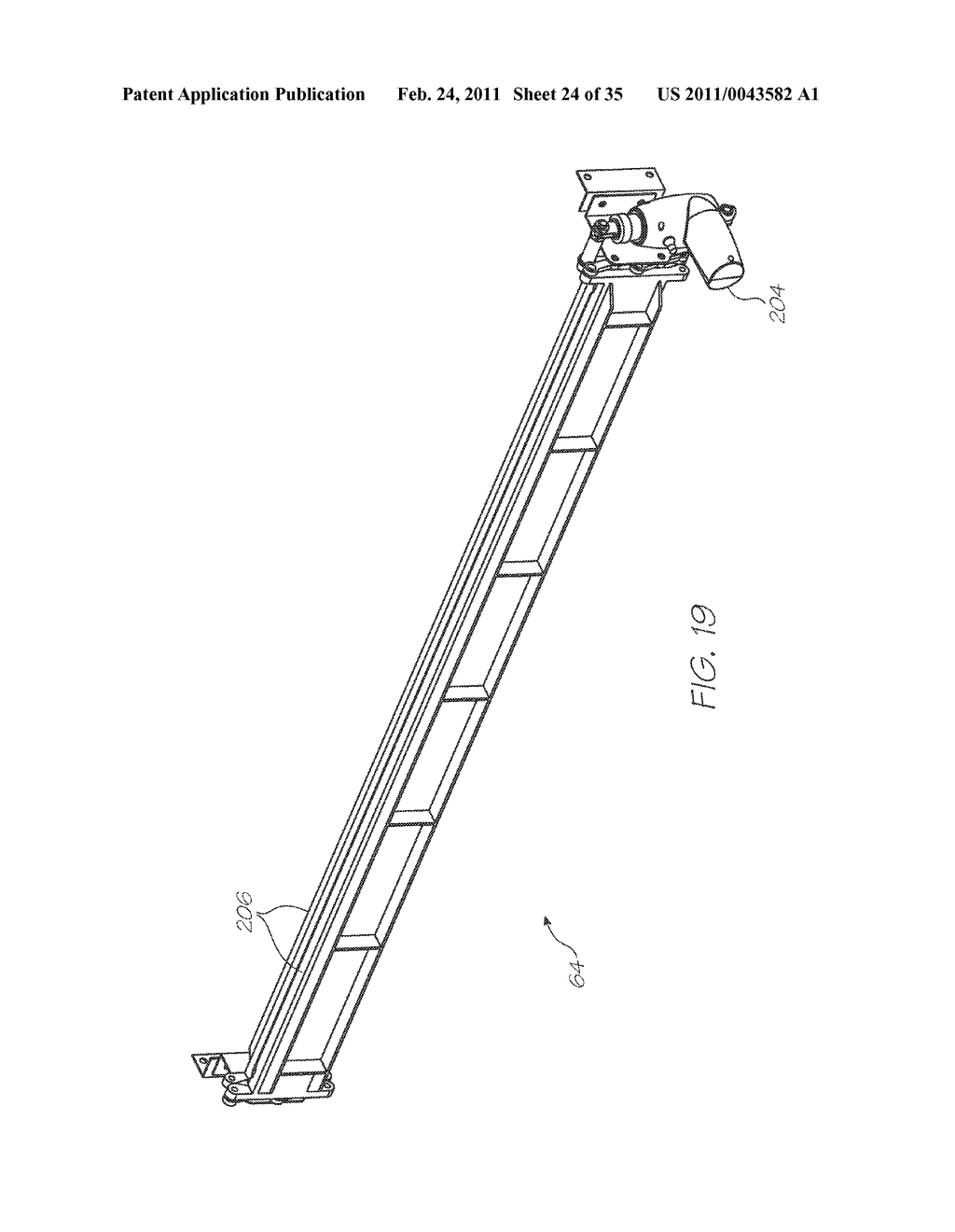 CONTINUOUS WEB PRINTER WITH AUTOMATED WEB THREADING MECHANISM - diagram, schematic, and image 25