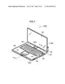 INFORMATION PROCESSOR WITH PROJECTOR diagram and image