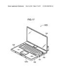 INFORMATION PROCESSOR WITH PROJECTOR diagram and image