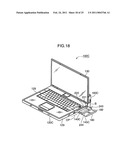 INFORMATION PROCESSOR WITH PROJECTOR diagram and image