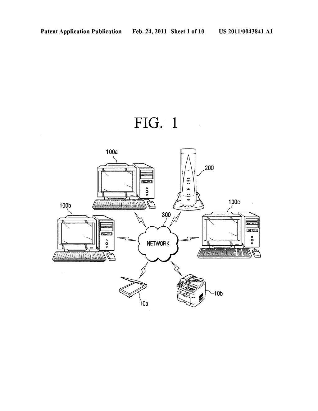 Host apparatus and method to share favorite image reading apparatuses thereof - diagram, schematic, and image 02