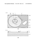 DISK DRIVE DEVICE WITH HUB diagram and image