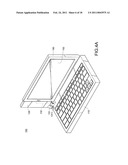 PORTABLE ELECTRONIC DEVICE STRUCTURE diagram and image