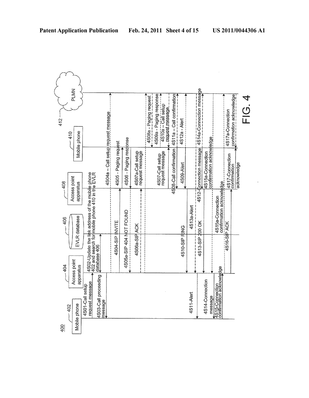 CALL SETUP METHOD FOR MOBILE VIRTUAL PRIVATE NETWORK AND ACCESS POINT APPARATUS THEREOF - diagram, schematic, and image 05