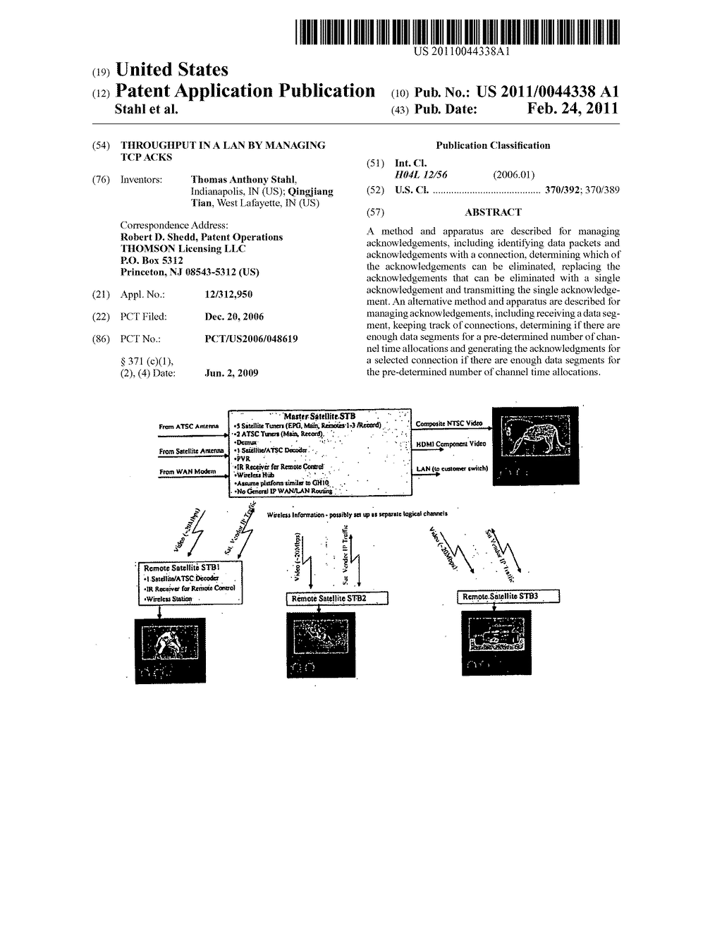 THROUGHPUT IN A LAN BY MANAGING TCP ACKS - diagram, schematic, and image 01