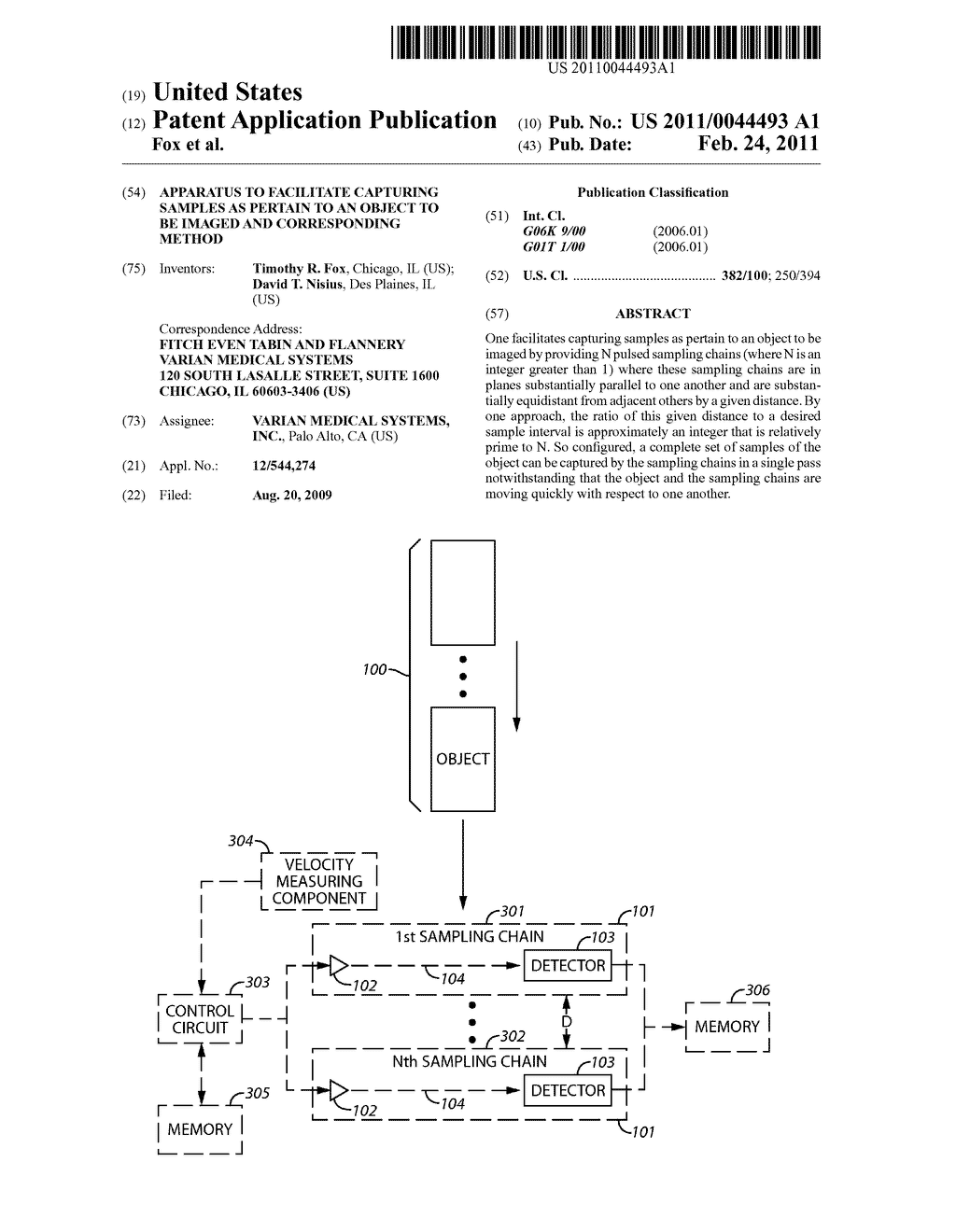 Apparatus to Facilitate Capturing Samples As Pertain to an Object to Be Imaged and Corresponding Method - diagram, schematic, and image 01