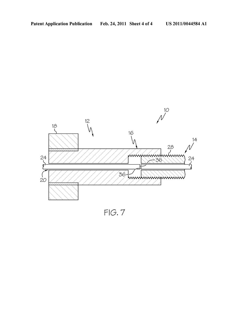 OPTICAL FIBER CONNECTION ASSEMBLY - diagram, schematic, and image 05