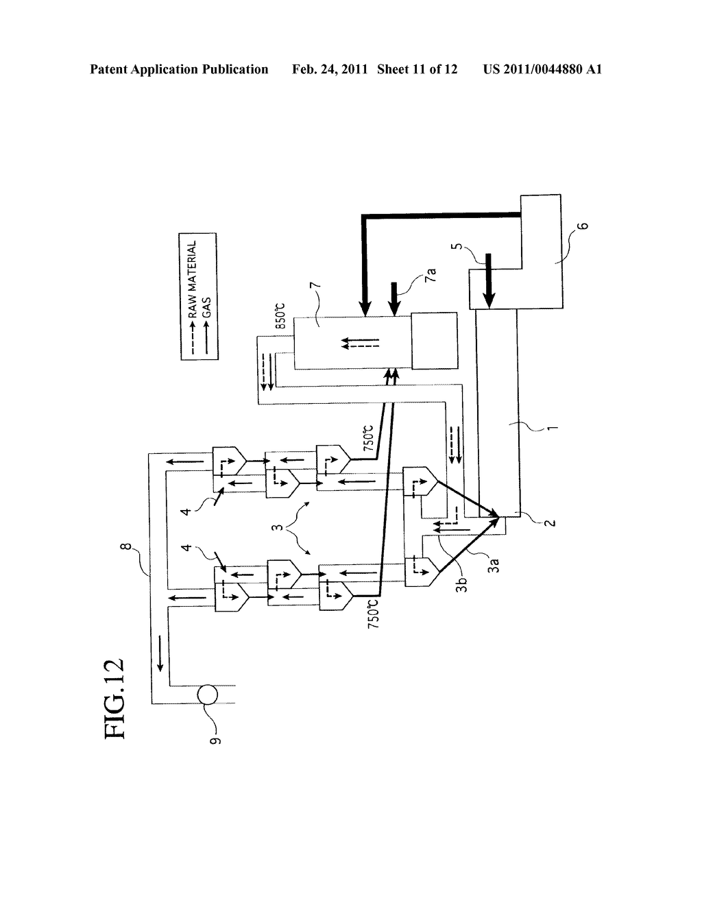 METHOD AND FACILITY FOR RECOVERING CO2 GAS IN CEMENT MANUFACTURING FACILITY - diagram, schematic, and image 12