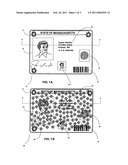 Tamper Evident Adhesive and Identification Document Including Same diagram and image